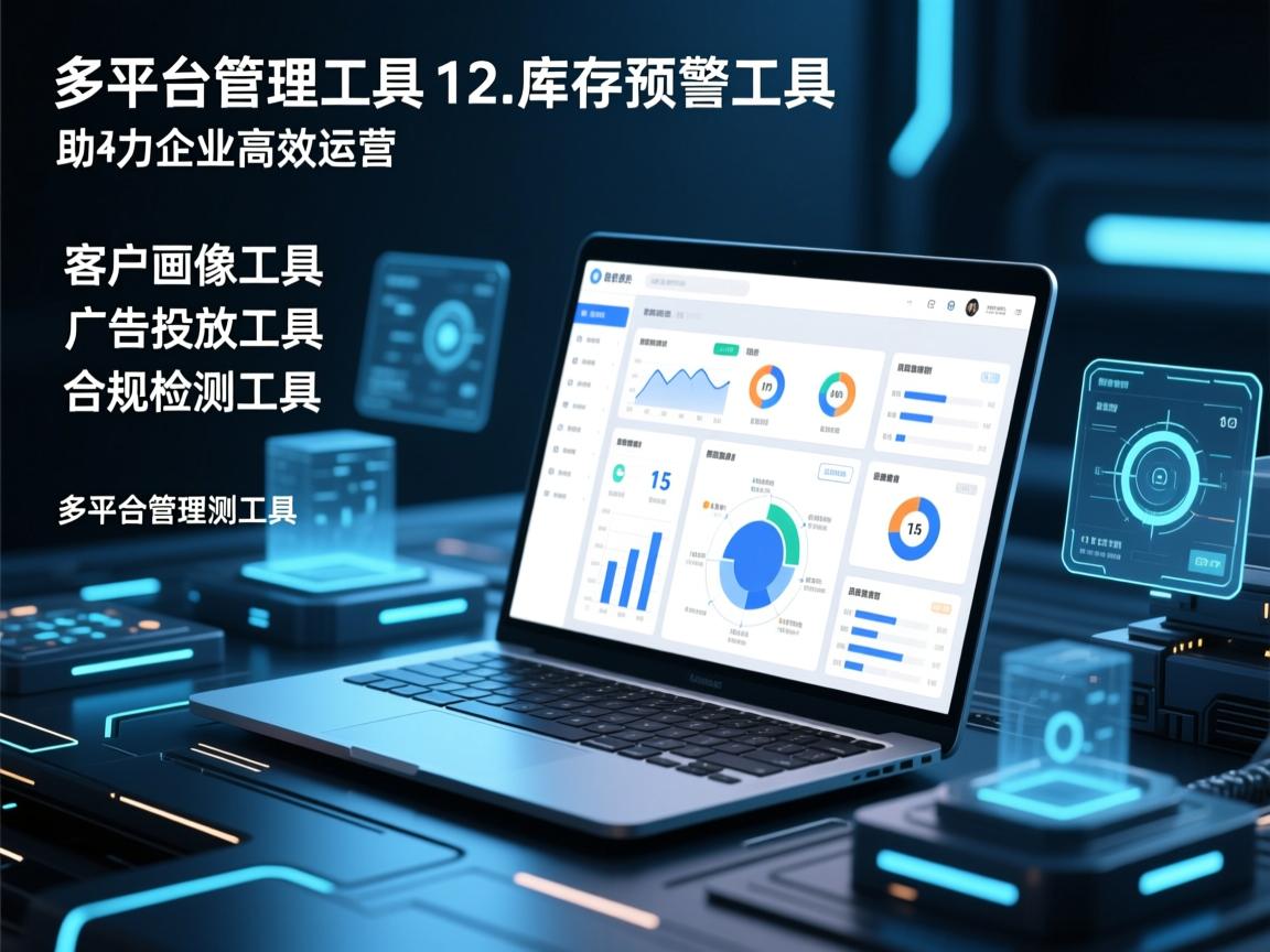 多平台管理工具 12.库存预警工具 13.客户画像工具 14.广告投放工具 15.合规检测工具，多平台管理工具，助力企业高效运营